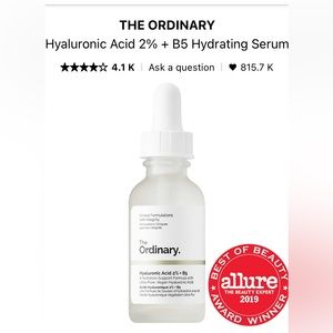 I am selling The Ordinary